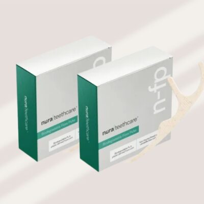 Nura Teethcare | Engineered Floss Picks (2x Boxes of 45)