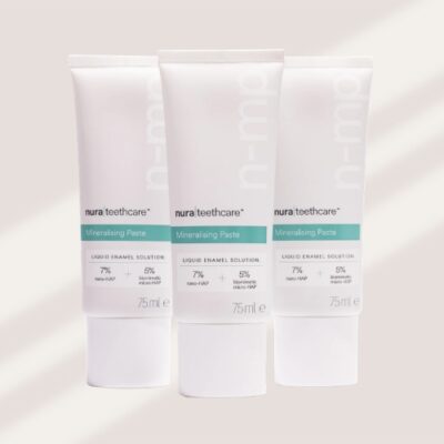 Nura Teethcare | Try Once Toothpaste 75ml - Bundle of 3